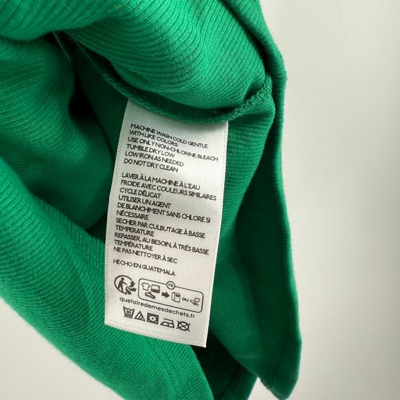 PILCRO Zelda Tank Top Size 3X Anthro Rib Kelly Green Plus Curvy NWT One Shoulder - Picture 11 of 13